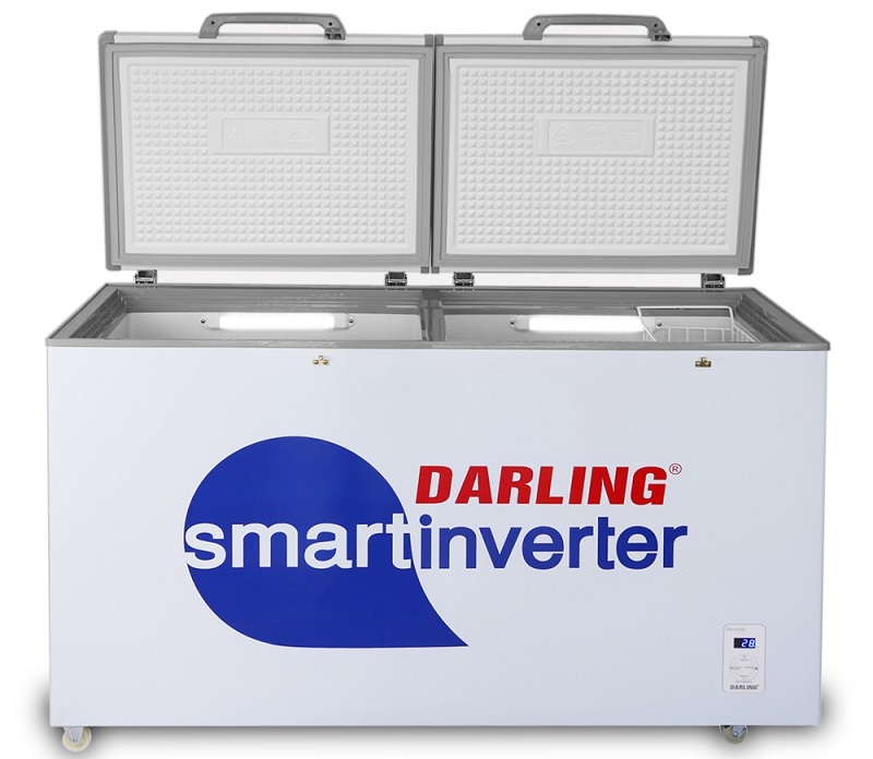 Tủ đông Darling DMF-3699WSI có thiết kế 2 ngăn đông mát tiện dụng