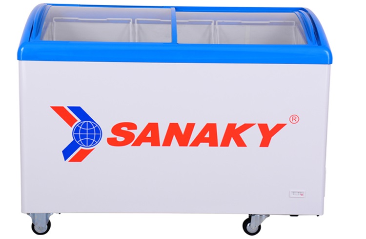TỦ ĐÔNG MẶT KÍNH LÙA SANAKY VH-302KW | Dung tích 300 Lít