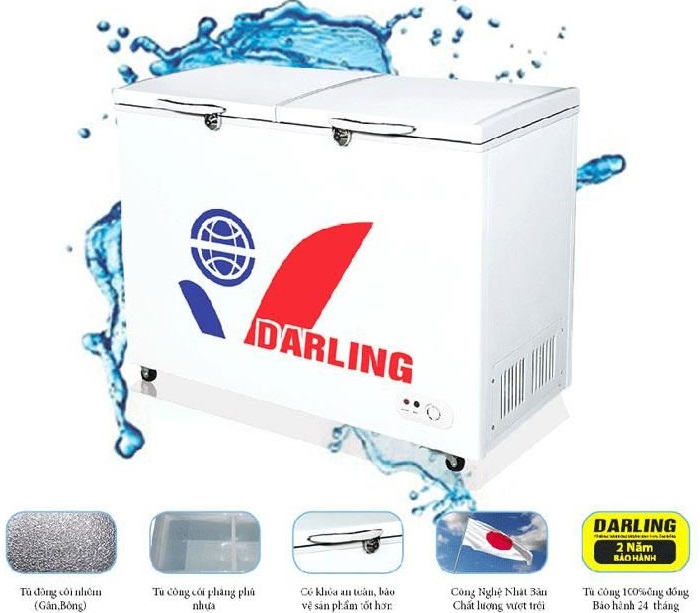 tủ đông darling