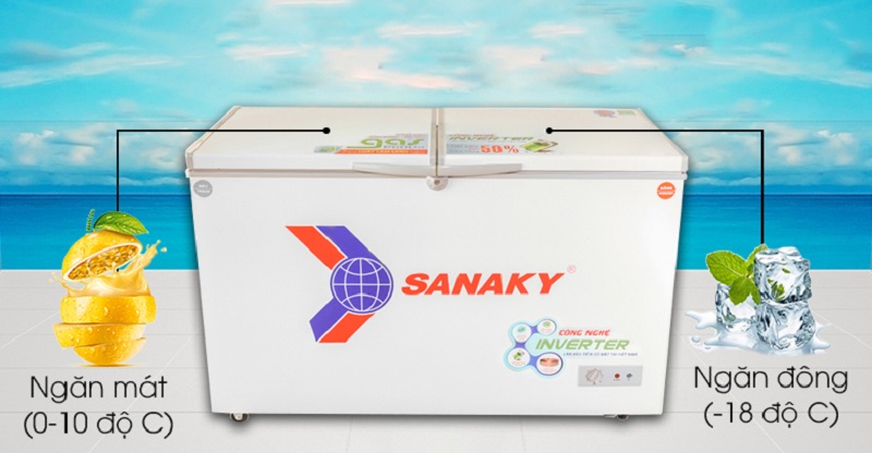 tủ đông sanaky